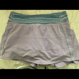 Lulu Lemon tennis skirt